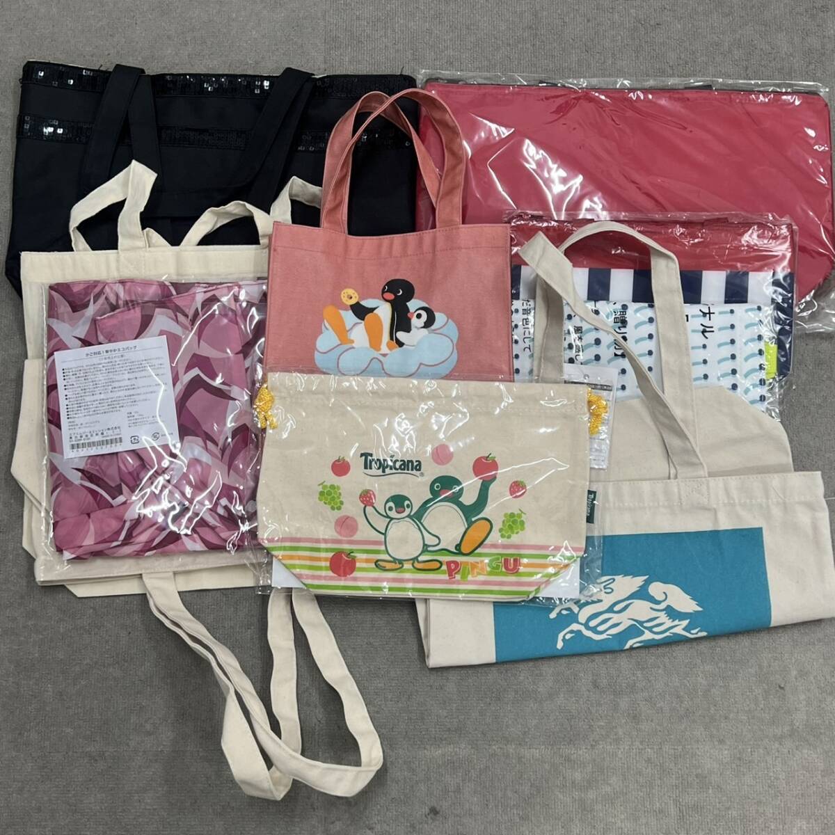 #13479 ノベルティー バッグ ピングー その他 未使用品混在拍卖