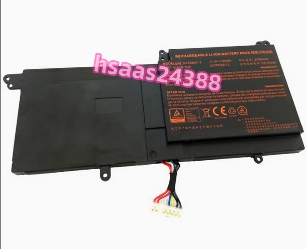 新品 CLEVO Sager NP3130 N130BAT-3 6-87-N130S-3U9 用バッテリー拍卖