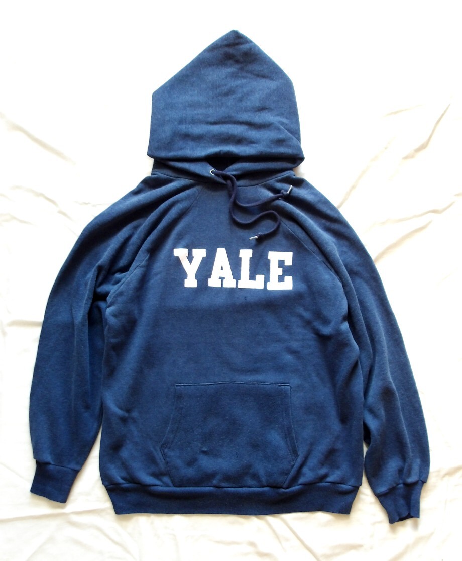 80's ヴィンテージ チャンピオン YALE フェルトプリント パーカー VINTAGE CHAMPION MADE IN USA 拍卖