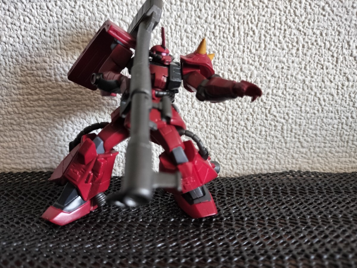 機動戦士ガンダム FW アルティメット オペレーション ジョニーライデン 少佐専用 高機動型ザクII MS-06R-2 塗装済み 完成品 フィギュア拍卖