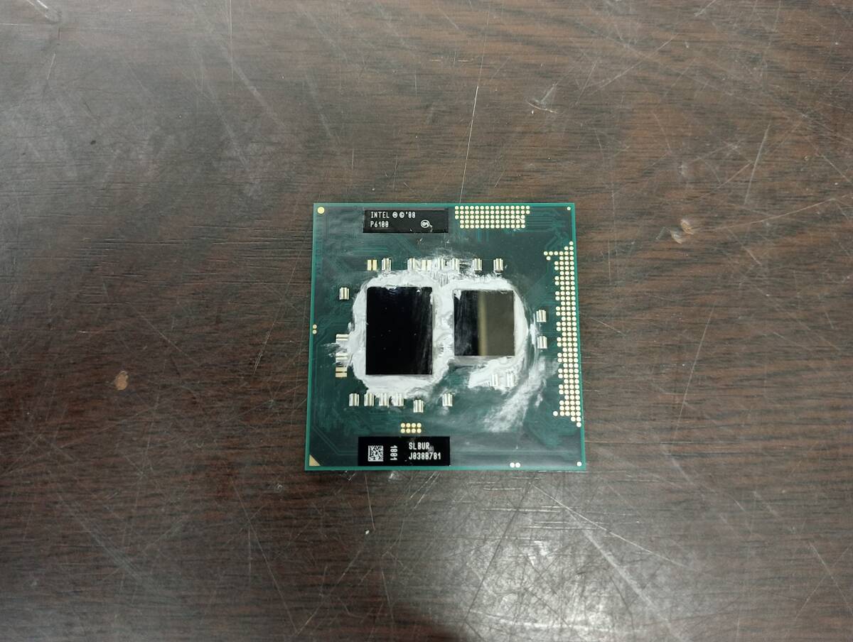 【YCP0296】★Intel Pentium P6100 2.0GHz 取り外し品★中古拍卖