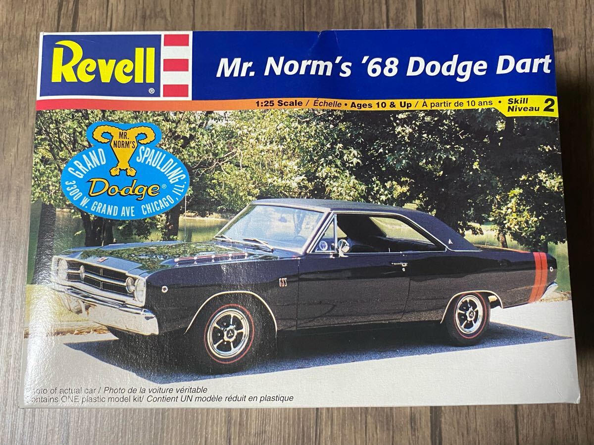 定形外可◆◇Mr.Norm's '68 Dodge Dart◇◆1/25 レベル 未組立 Revell ダッジ ダート拍卖