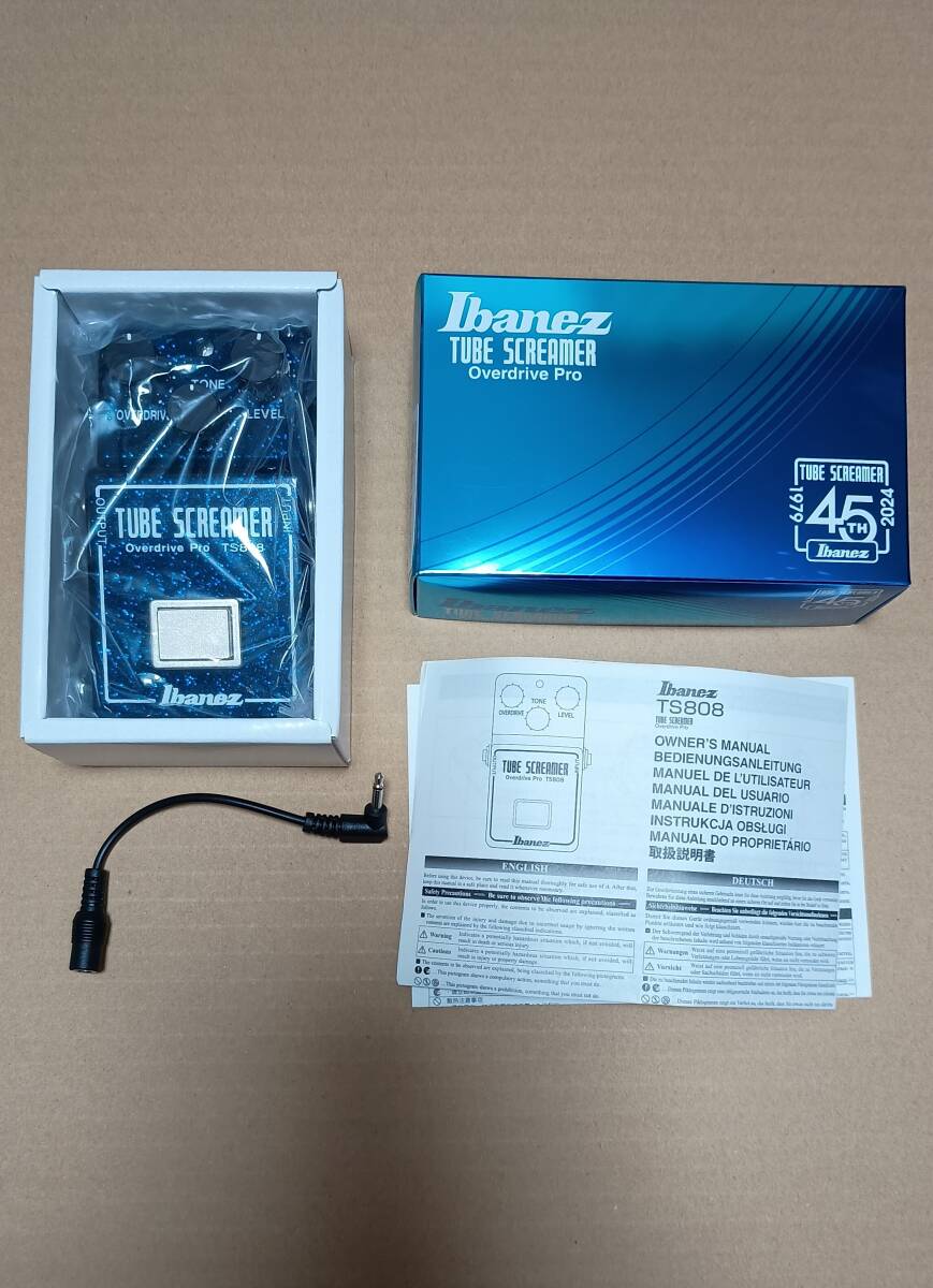 Ibanez TS808 45th Anniversary Limited Model アイバニーズ オーバードライブ エフェクター (45周年限定モデル)拍卖