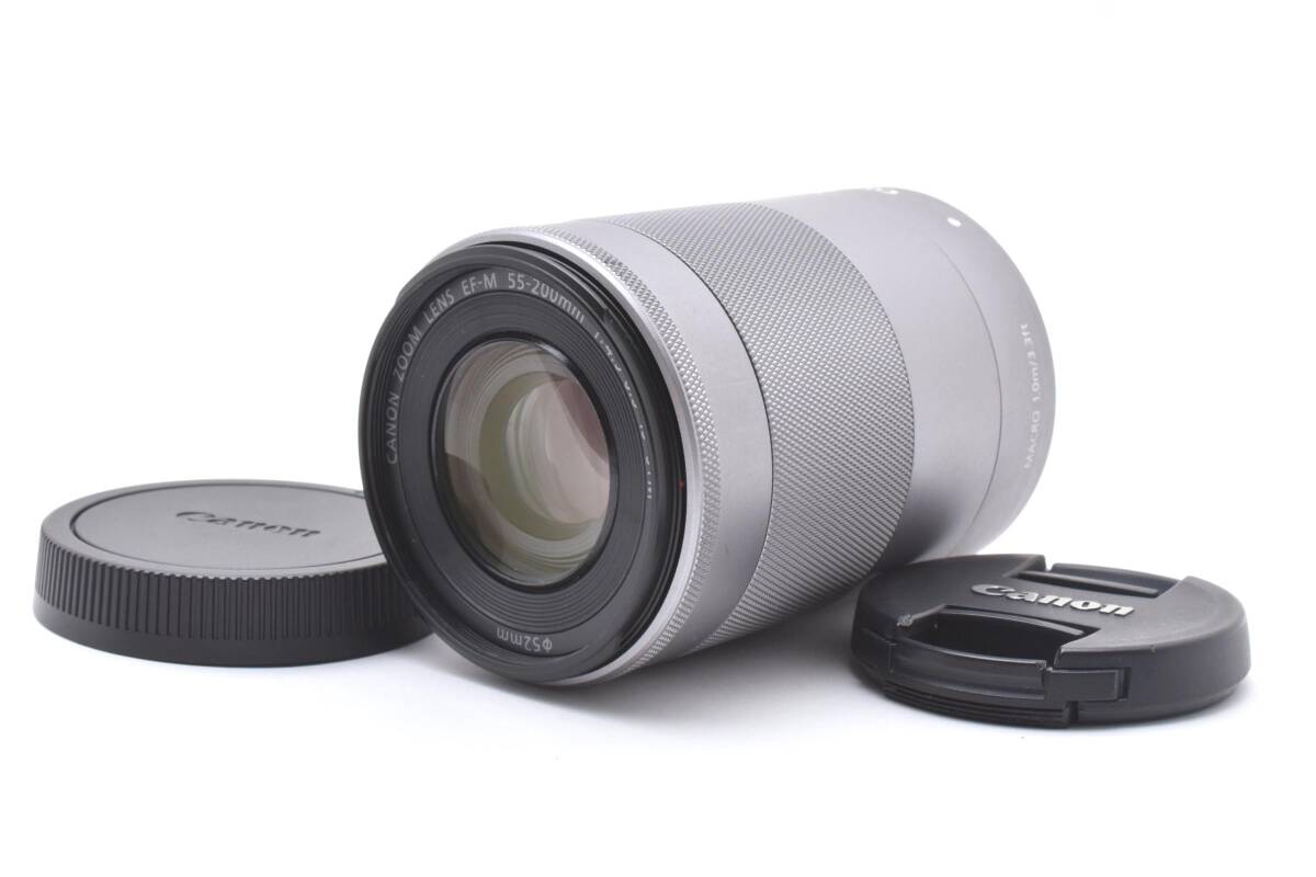 【良品】 CANON キャノン EF-M 55-200mm F4.5-6.3 IS STM 【動作確認済み】 #2541876拍卖