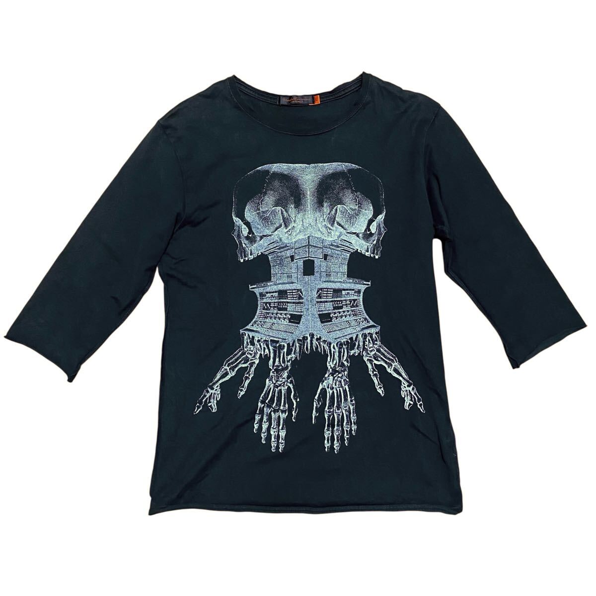 【アンダーカバー UNDERCOVERISM 2005SS but beautiful Ⅱ期 カットソー Tシャツ ブラック メンズ2 artscabut期 685 JUN TAKAHASHI】拍卖