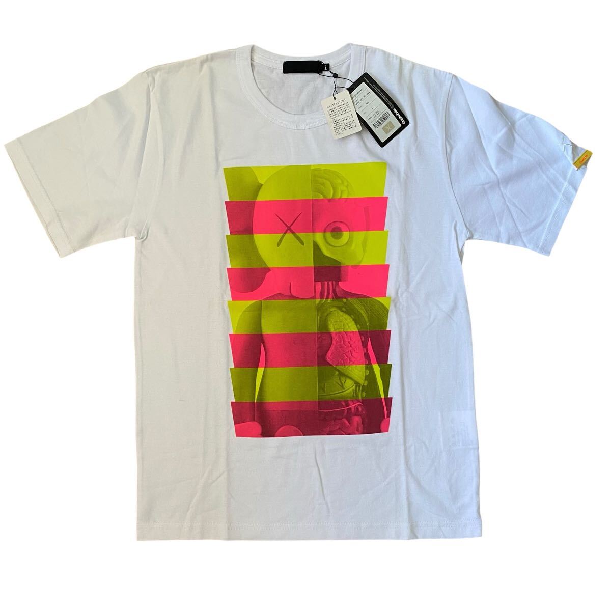 【新品未使用 KAWS OriginalFake カウズ オリジナルフェイク ガチャピン FUJITV KIDS Companion メディコムトイ 半袖 Tシャツ メンズ1】拍卖