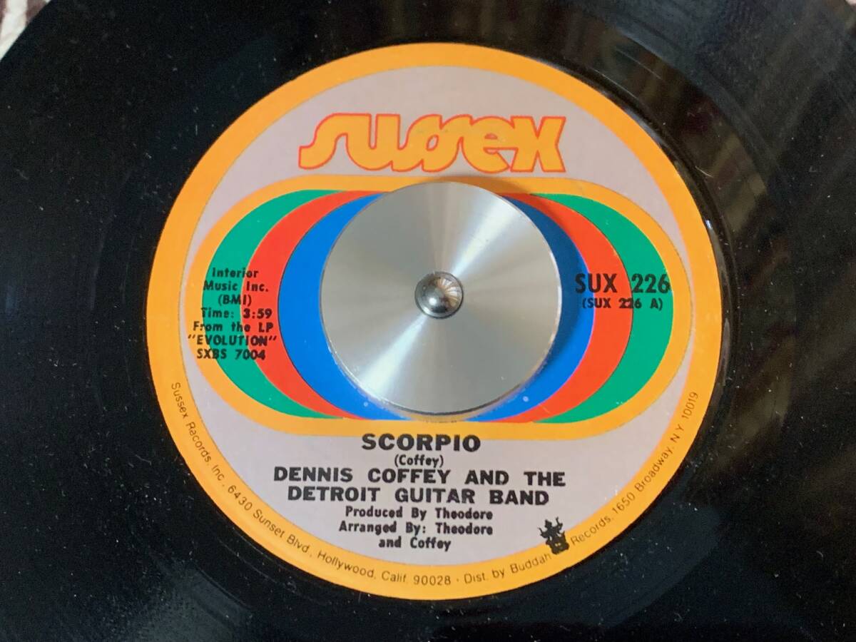 DENNIS COFFEY ♪SCORPIO 7インチ 45拍卖