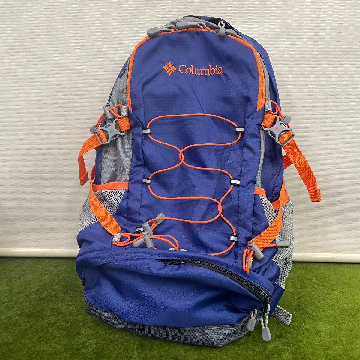★☆アウトドア/登山 バックパック/リュック Columbia/コロンビア ブルー×オレンジ サイズ説明文記載拍卖