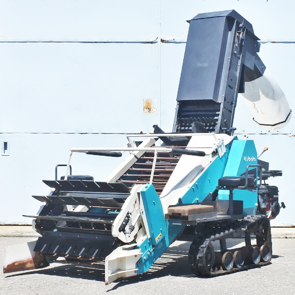 【富山】クボタ オニオンハーベスター KOP-1000 V0901 オニオンピッカー たまねぎコンベア kubota 収穫機 拾上げ 玉ねぎ 倉庫内保管 中古拍卖