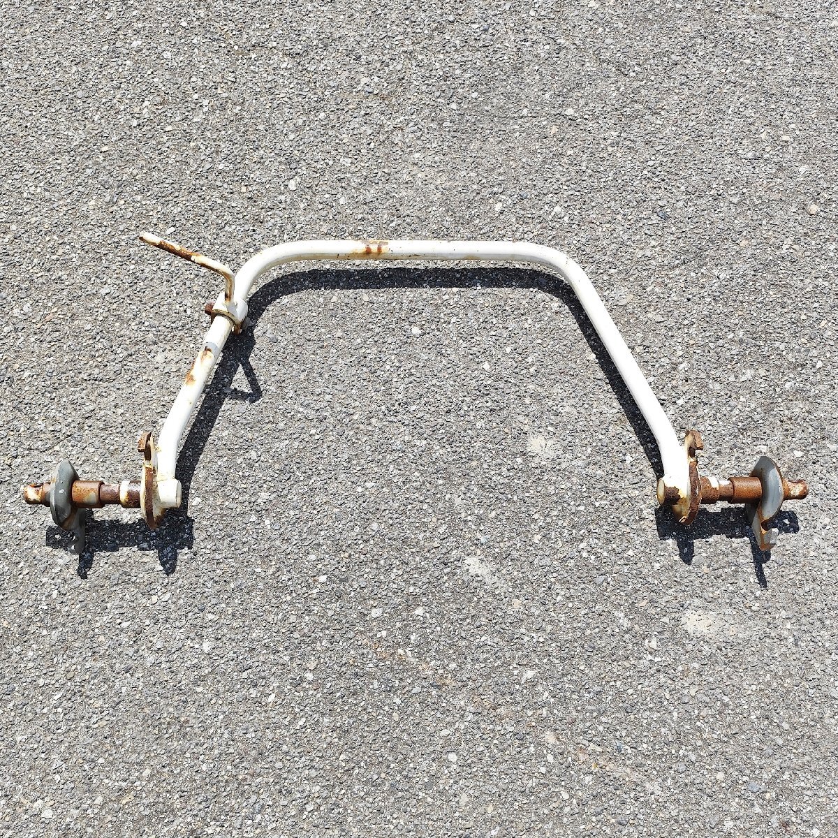 【富山】スガノ リバーシブルプラウ用 ヒッチ トラクター 取付金具 ジョイント パーツ 部品 アスクルプラウ SUGANO RQY144CS 倉庫保管 中古拍卖