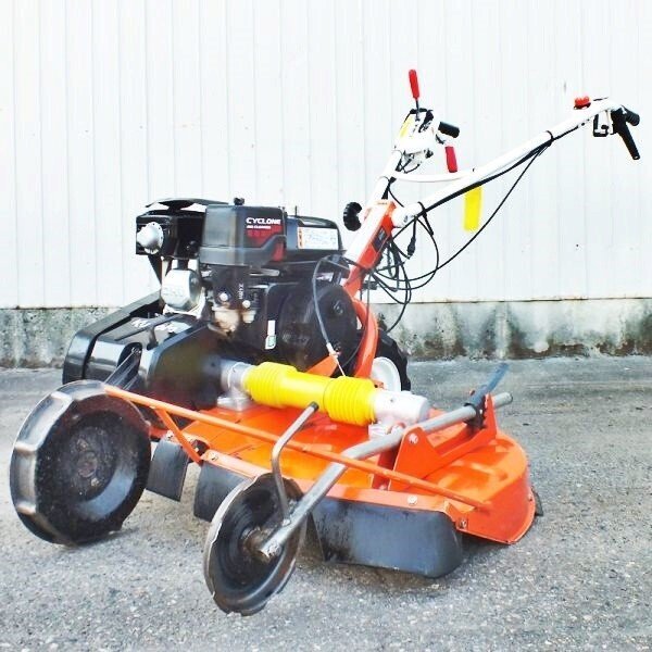 【新潟】クボタ ロータリ モーア GC705RD-FC 6.3馬力 美品 自走式 草刈機 草刈り 芝刈 刈払 ウィング モア モアー 畦 畔 中古 倉庫保管拍卖