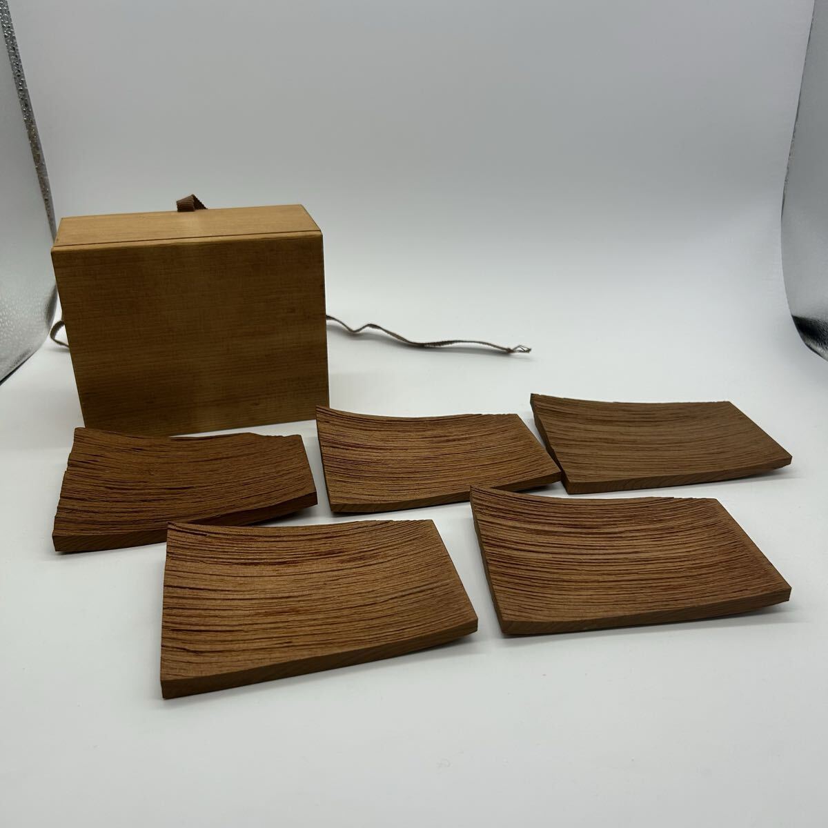 菓子皿 菓子器 角皿 天然木 和食器 エ3拍卖