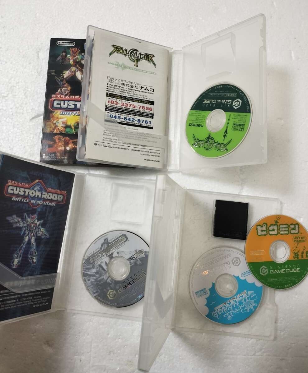 ゲームキューブ ソフト メモリーカード セット GC Nintendo拍卖