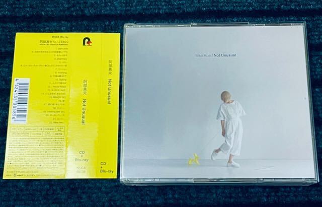 ◆帯付/良品/ 阿部真央【 Not Unusual ( PCSC限定盤 ) ブルーレイ盤 】CD2枚組+Blu-ray /らいぶNo.9 /あべま拍卖
