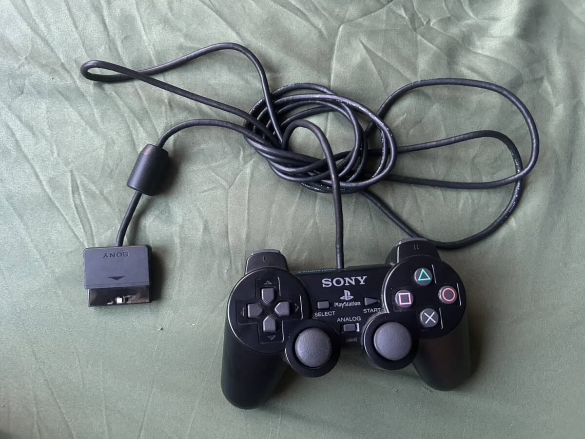 4 SONY PlayStation2 PS2 コントローラー アナログコントローラー DUALSHOCK2 SCPH-10010 ジャンク拍卖