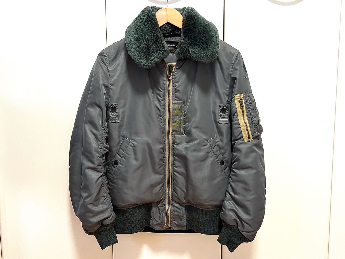 marka マーカ 2way ミリタリージャケット MA-1 B-15 肉厚 レア フライドジャケット拍卖