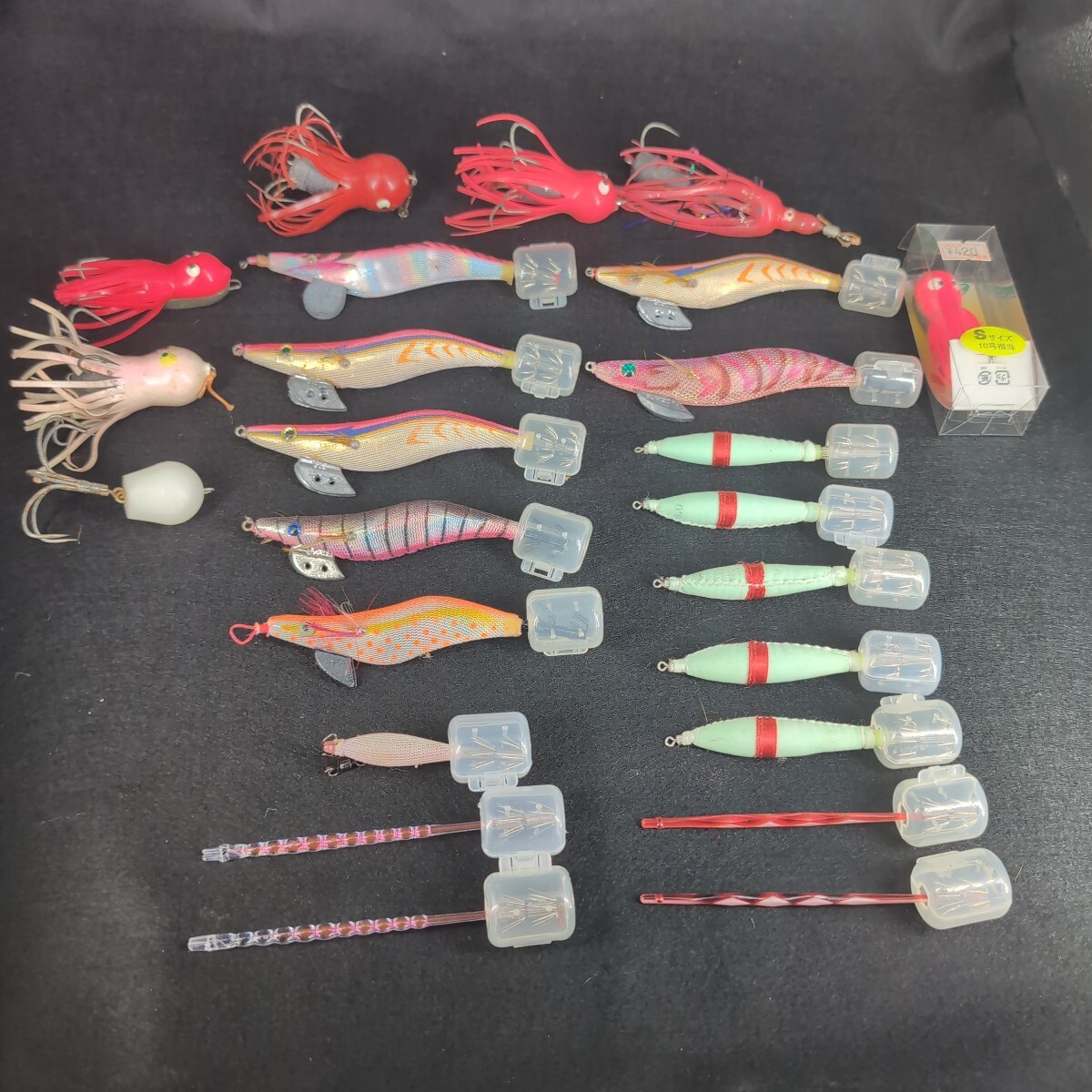【まとめ売り】イカ、タコ 釣り用品!24個セット!!拍卖