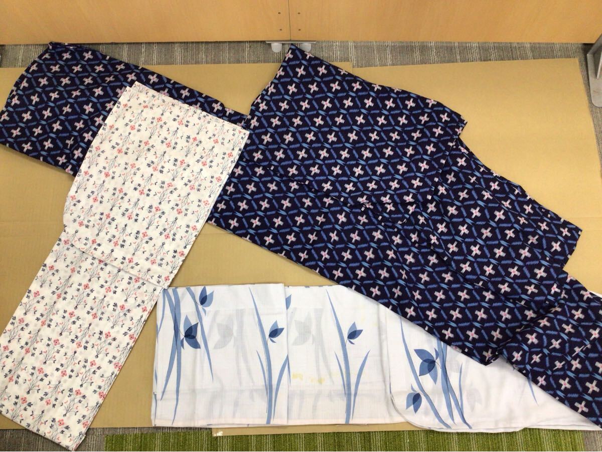 【19407A】浴衣 まとめ売り セット 和装 拍卖