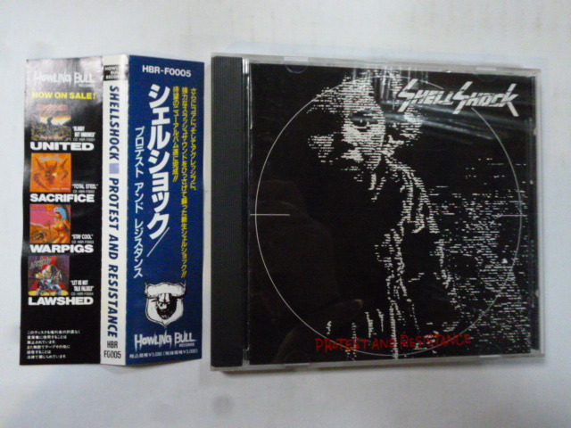◆R0714 CD◆シェルショック『プロテスト アンド レジスタンス/PROTEST AND RESISTANCE』SHELL SHOCK◆国内サンプル盤◆拍卖