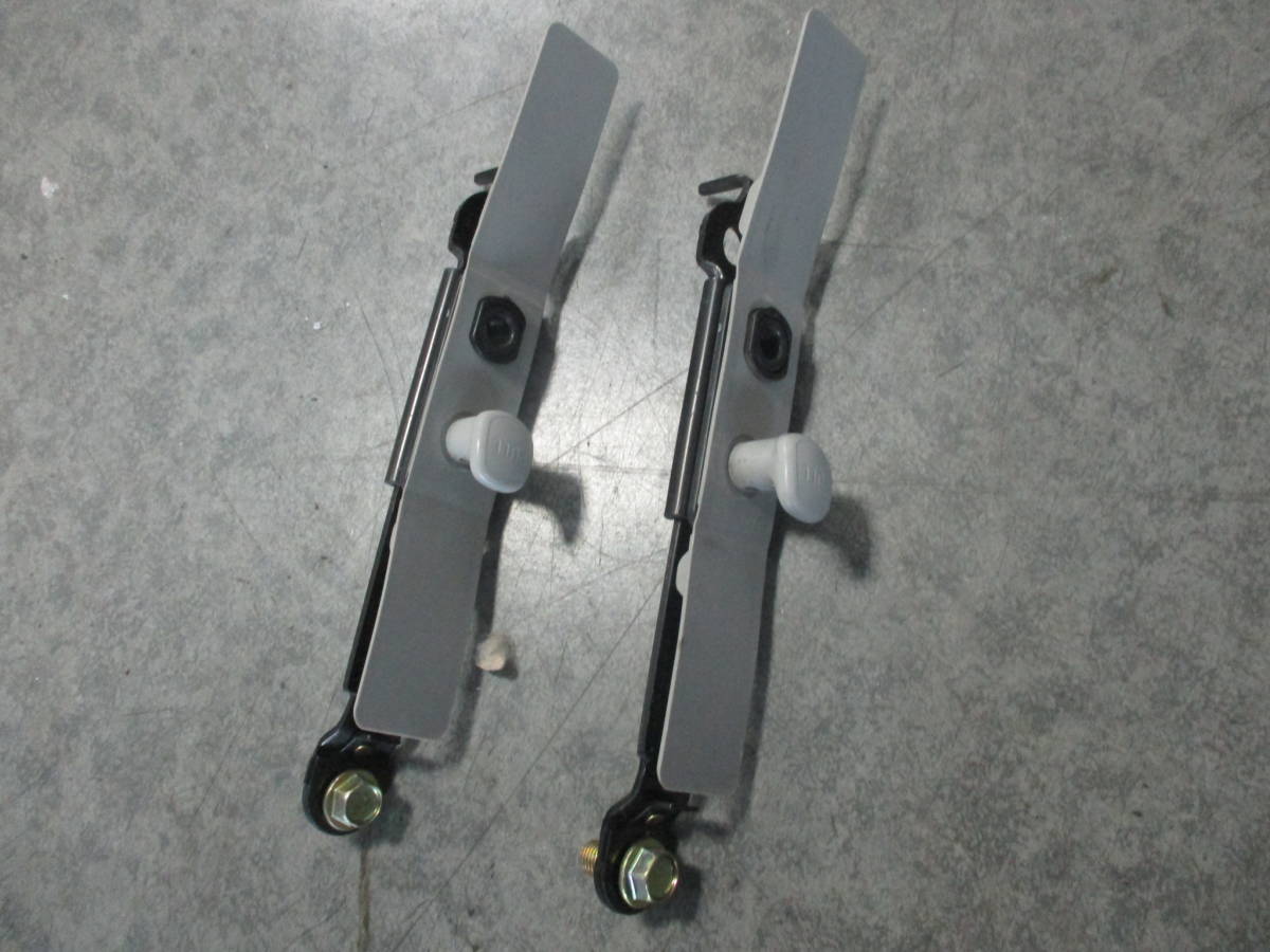 ラパンHE21Sアルトラパン純正フロント運転席シートベルト助手席アジャスター左スライダーBピラー右ステー高さ調整ブラケット固定スズキ拍卖