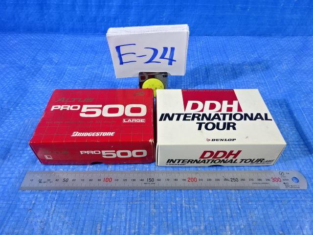 E-24/BRIDGESTONブリジストンATLUA PRO500 DUNLOPダンロップ DDHインターナショナルツアー ゴルフボール 未使用長期保管品拍卖