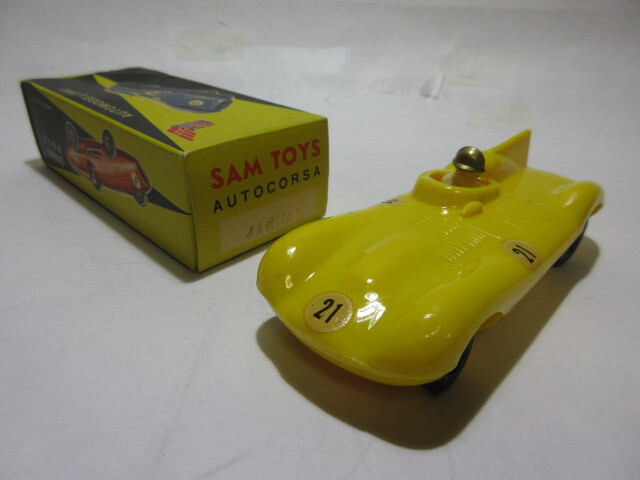 SAM TOYS AUTOCORSA ジャガー Dタイプ 全長約11センチ イタリア製 プラトーイ JAGUAR D-Type 3.5 LITRI SPORTS Made in ITALY プラ製 拍卖
