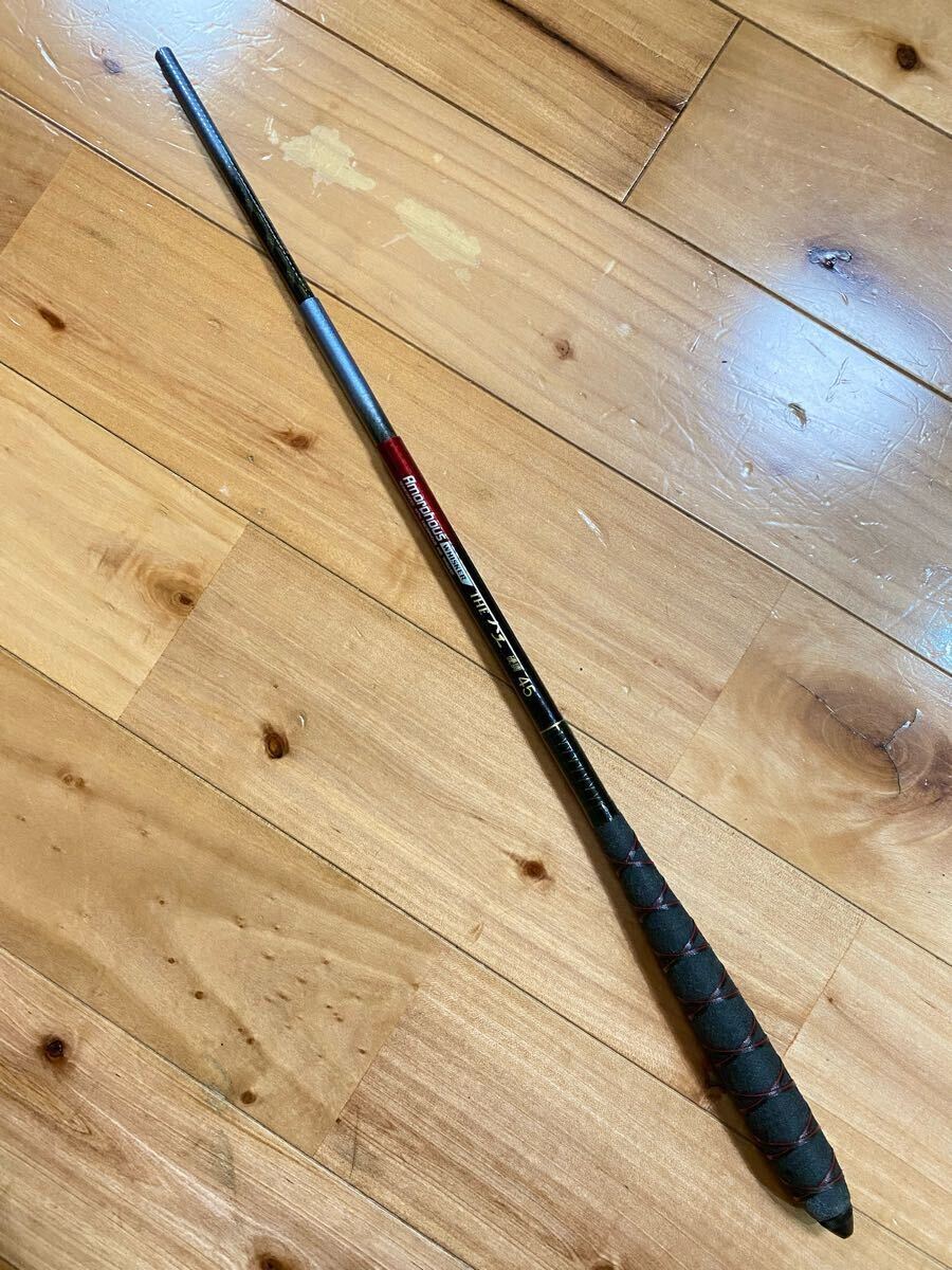 ダイワ アモルファス ウィスカー THE ハエ 硬調 45 Daiwa AMORPHOUS-WHISKER 渓流 オイカワ アマゴ ジャンク 部品取り 訳有り品拍卖