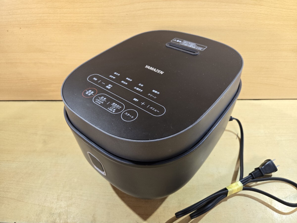 【S】YAMAZEN マイコン炊飯ジャー 2024年製 YJP-DM102拍卖