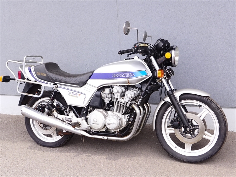 【4704KS】CB900F 通関証明書&現地タイトル付 レストアベース車♪33,878km♪クランキング確認済♪拍卖