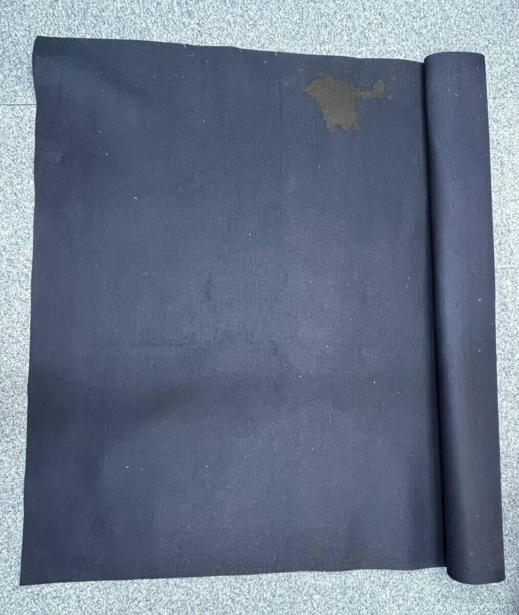 大判毛氈 紺色 全紙対応 300×140 厚さ2.5mm 下敷き 習字 書道具(14307)拍卖