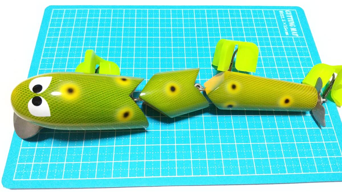 1 廃番 バックボーンクリッカー 約20㎝ BACKBONE CLICKER ジャッカル JACKALL BIGBAIT  ジョイント ビッグベイト BOX保管の未使用品拍卖