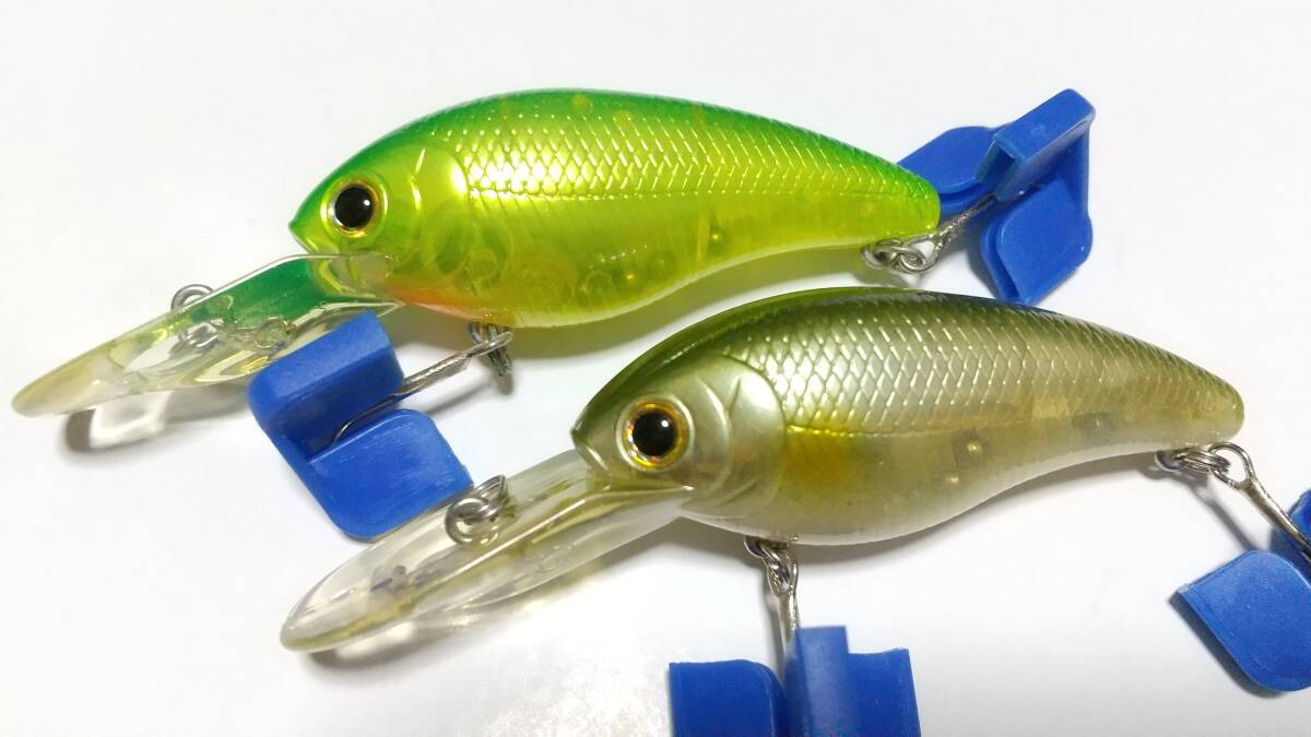 1 CB-200 2個 6cm 12.2g アユ チャート シャロークランク ラッキークラフト LUCKY CRAFT CB200 LUCKYCRAFT  BOX保管の未使用品拍卖