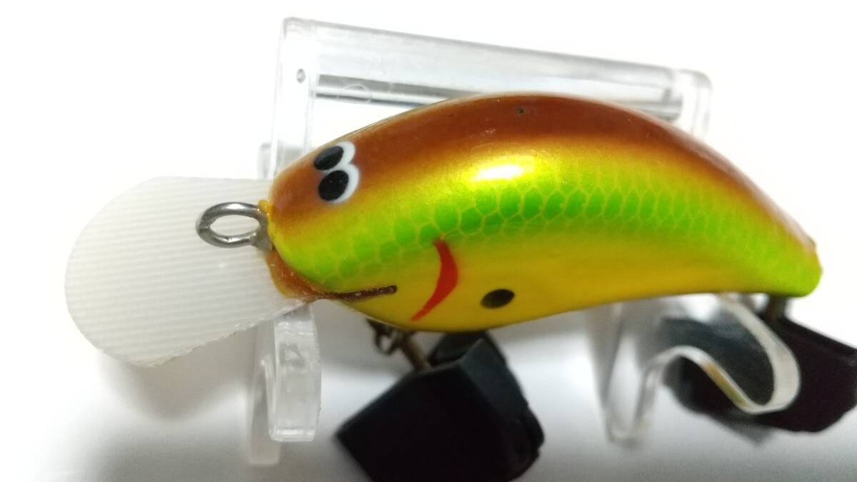 3 秘密のクランク ソニーB Sonny-B ボディ 5.5cm フラットシャッド FLAT SHAD WOOD ウッド フラットサイド シャロー BOX保管未使用品拍卖