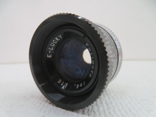 ■Fujimoto E-Lucky Anastigmat 75mm F3.5 引き伸ばしレンズ 藤本 カメラレンズ ケース付き USED 21479■!!拍卖