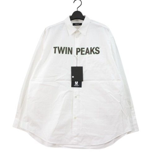 UNDERCOVER アンダーカバー 24AW Typewriter Shirt Twin Peaks ツインピークス シャツ 2 ホワイト拍卖