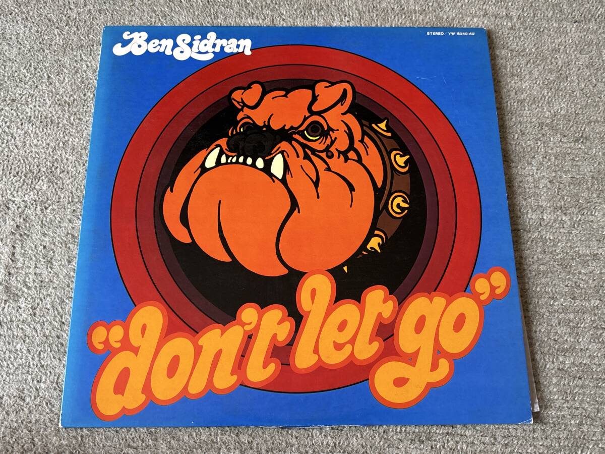 ベン・シドラン/ドント・レット・ゴー 中古LP アナログレコード VINYL Ben Sidran don't let go YW8040AU拍卖