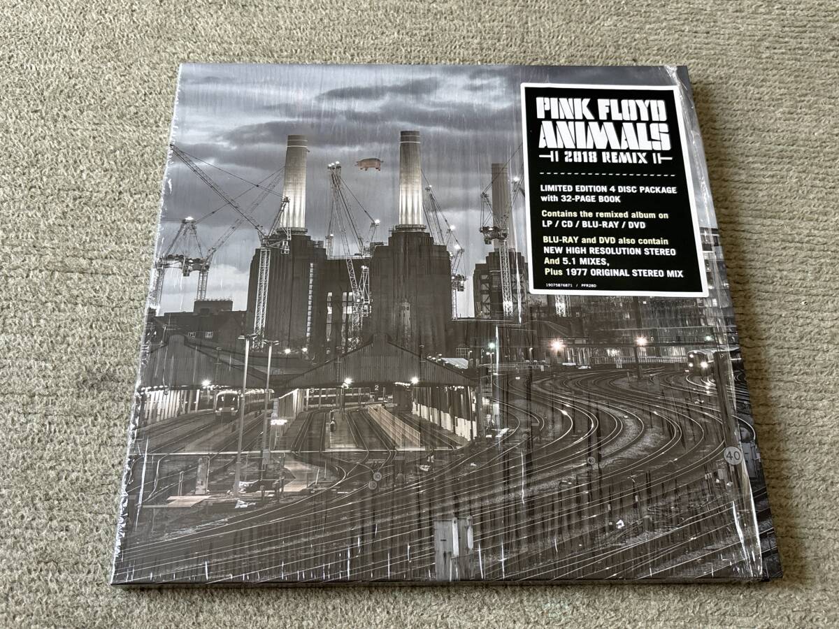 LP,CD,blu-ray disc,DVDセット PINK FLOYD/ANIMALS 2018 REMIX アニマルズ ピンク・フロイド アナログレコード VINYL ブルーレイディスク拍卖