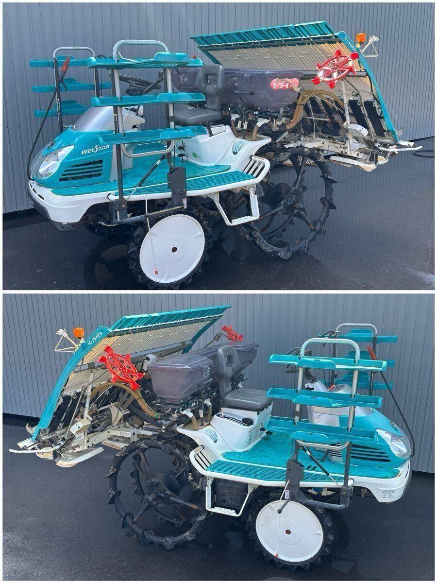 NO.3-2103(新潟)クボタ 田植機 6条植 SPU650 区分:F ガソリン ダブルタイヤ ドライ温風施肥機拍卖