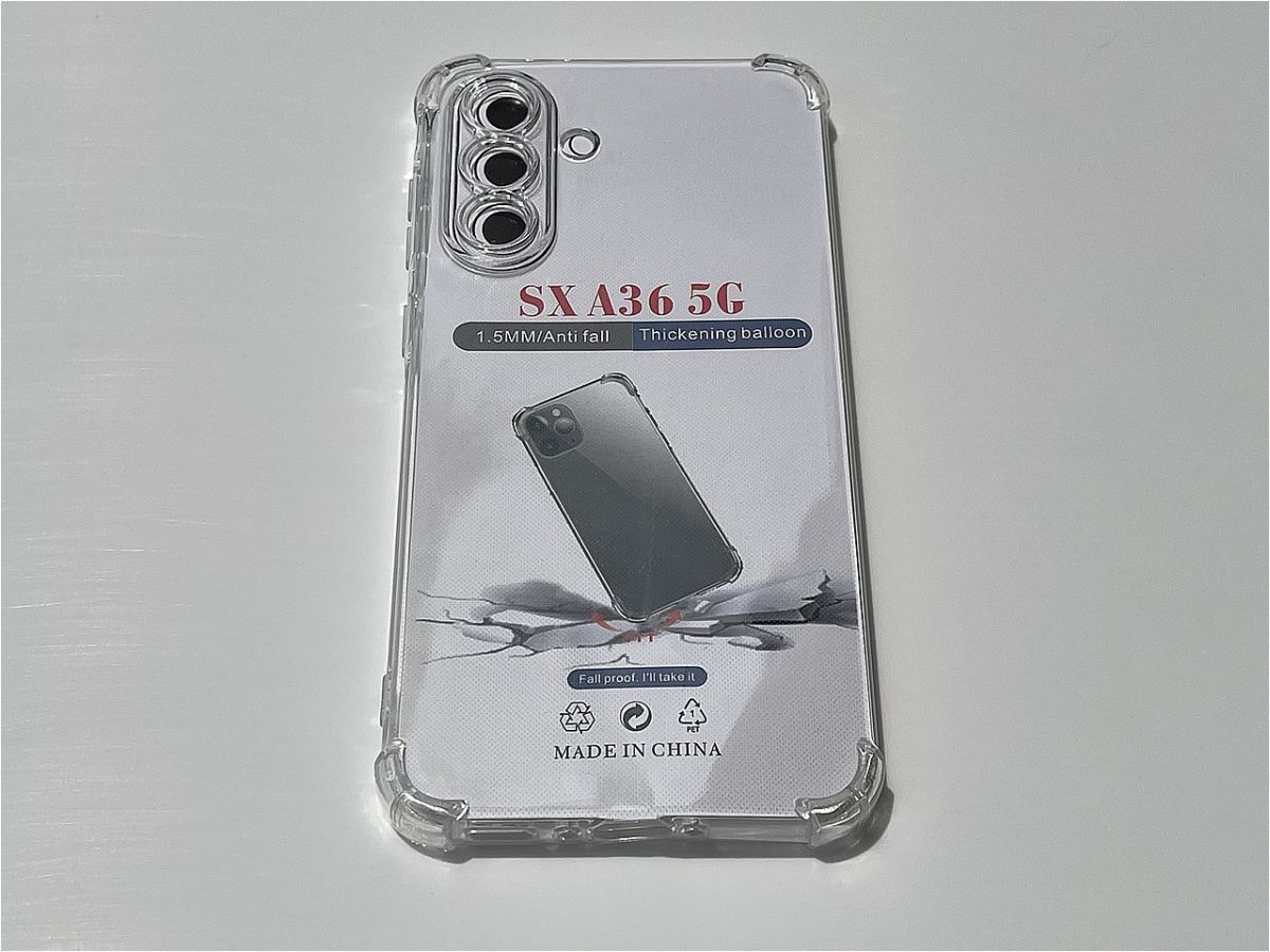 Galaxy A36 5G SC-54F 6.7インチ 耐衝撃 上質 TPU ソフト 透明 クリア ケース みみ A293拍卖