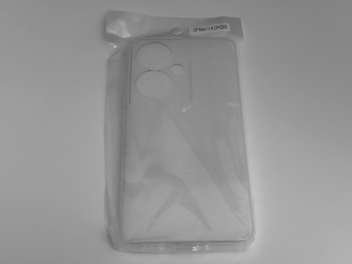 OPPO Reno11 A CPH2603 6.7インチ 耐衝撃 上質 TPU ソフト 透明 クリア ケース A008拍卖