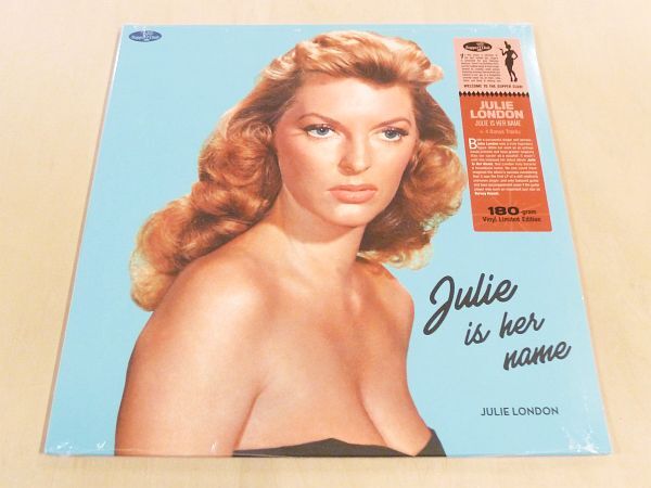 未開封 ジュリー・ロンドン Julie Is Her Name 限定180g重量盤LPアナログレコード ボーナス4曲追加 Julie London拍卖