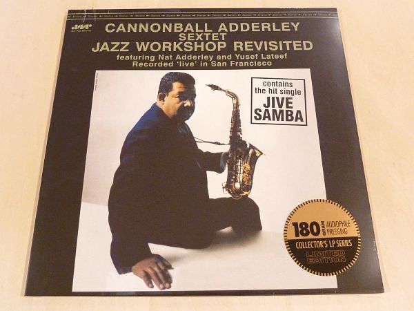 未開封 キャノンボール・アダレイ Jazz Workshop Revisited 限定復刻180g重量盤LP Cannonball Adderley Sextet Yusef Lateef Sam Jones拍卖