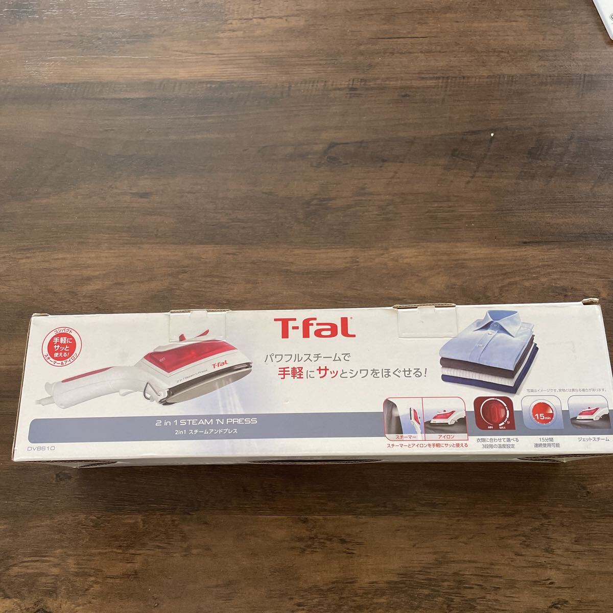 2IN1 スチームアンドプレス DV8610 ティファール拍卖
