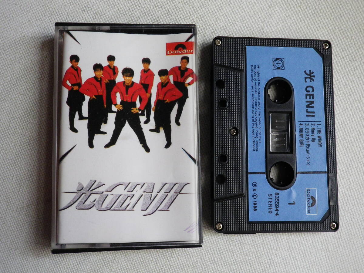 ◆カセット◆光GENJI ガラスの十代 輸入版 中古カセットテープ多数出品中!拍卖