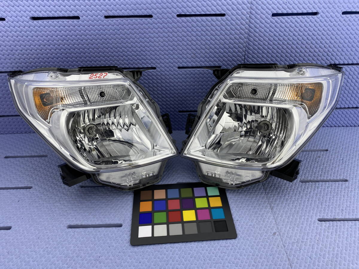 2527 * ワゴンR MH34S 後期 ハロゲンライト左右SET 100-59316 打刻印拍卖