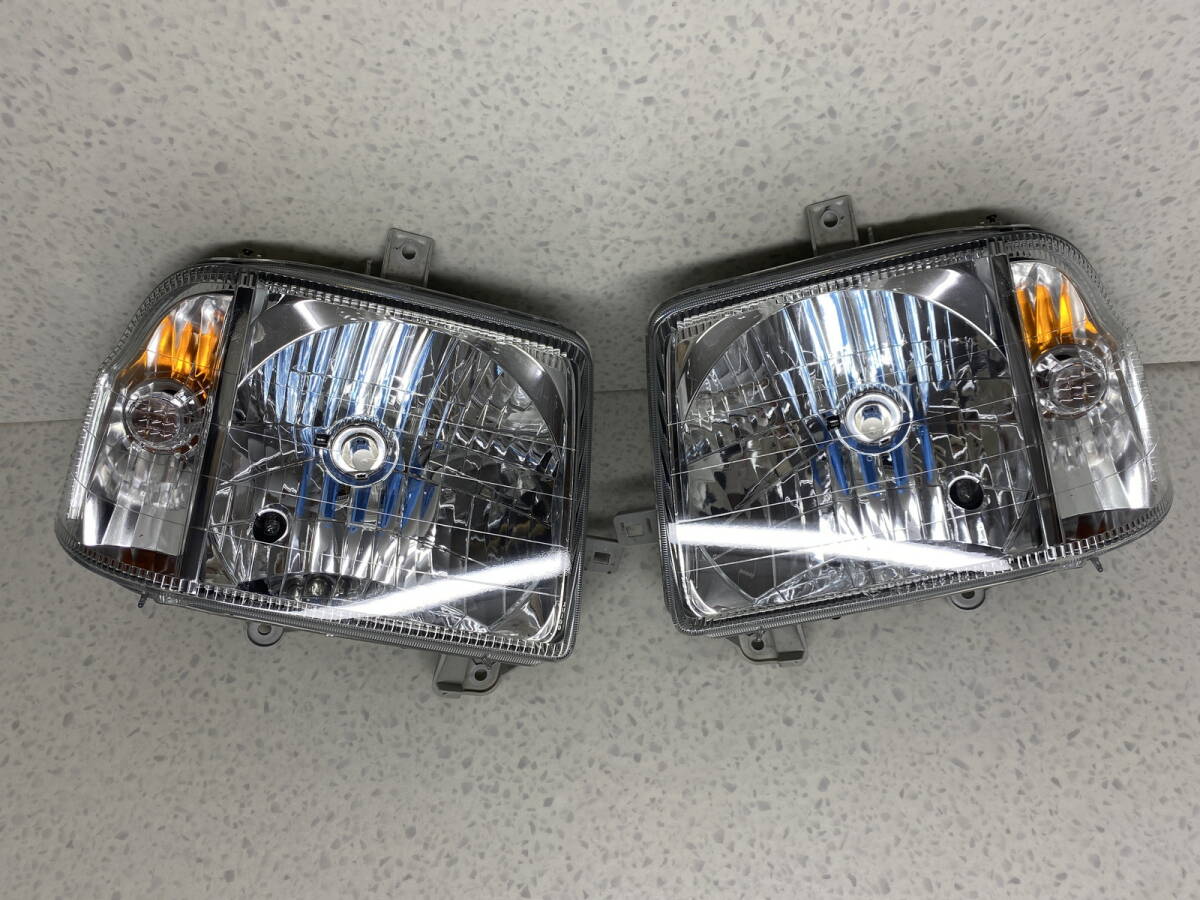 2047 ** アトレー S220G ヘッドライト 左右 コイト 100-51645 ハロゲン レべ無 拍卖