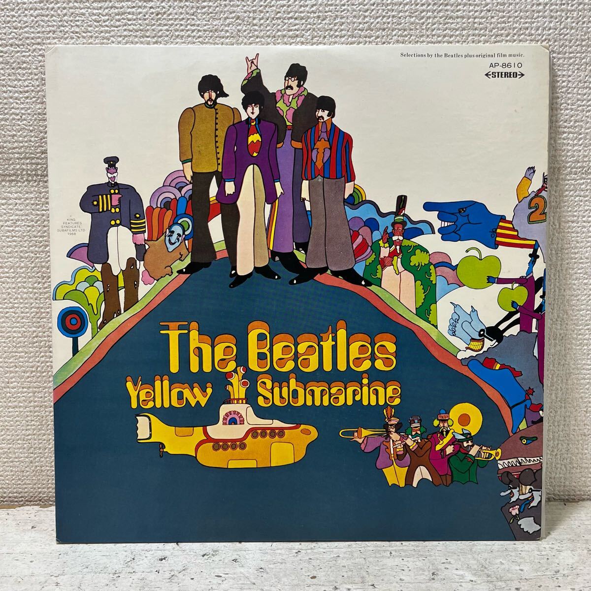 LP 赤盤 / ビートルズ The Beatles / イエロー・サブマリン Yellow Submarine / AP-8610 拍卖