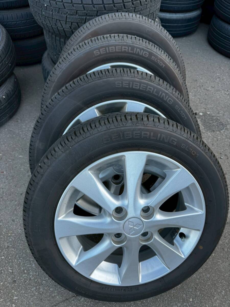 Y1294 155/65R14 75S セイバーリング SEIBERLING 2023年 PCD100 4H 4.5J 4本セット 拍卖