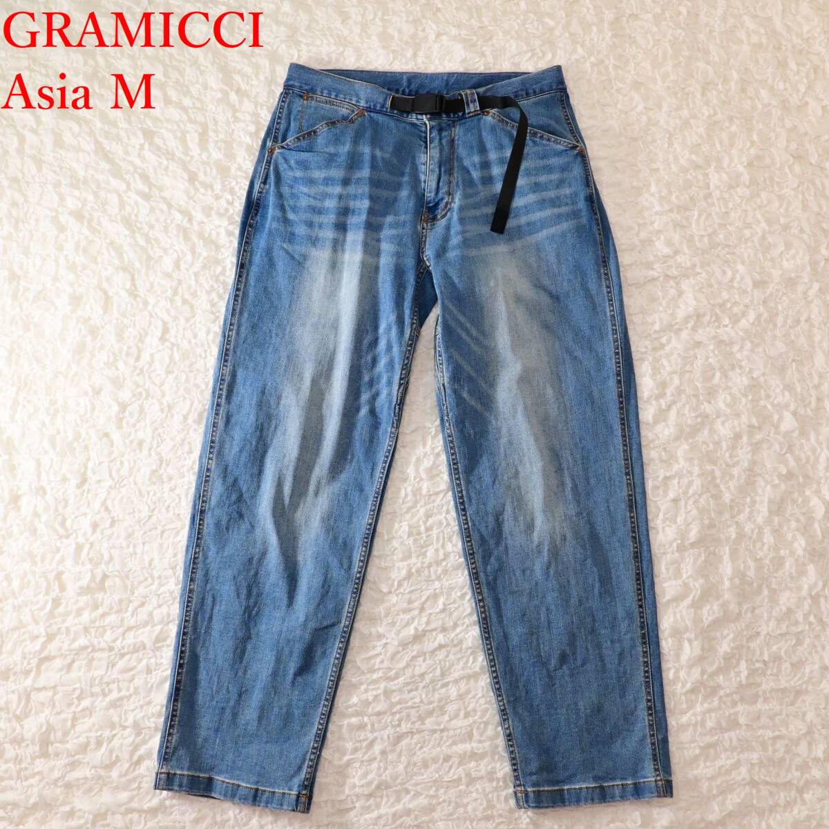 Asia M グラミチ GRAMICCI×アーバンリサーチ デニム風 ストレッチ パンツ拍卖