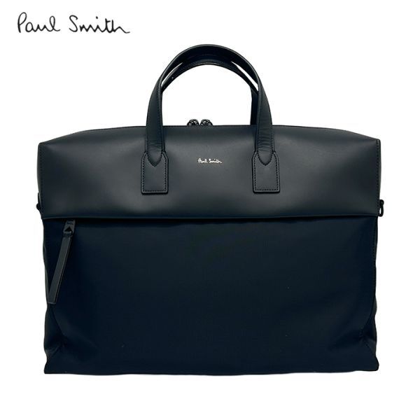 訳有★ 新品 ポールスミス ビジネスバッグ 黒 ブラック ★105拍卖